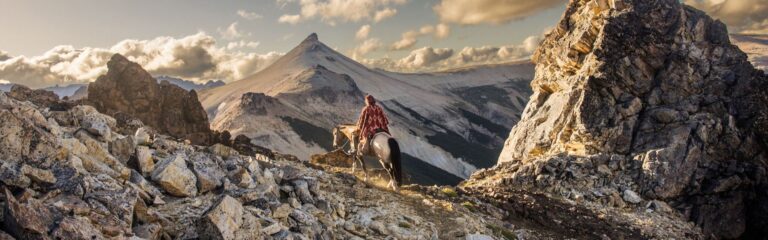 Horse riding on the edge of the world on the Patagonia Trail in Argentina