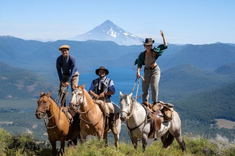 Lanin Volcano riding Patagonia