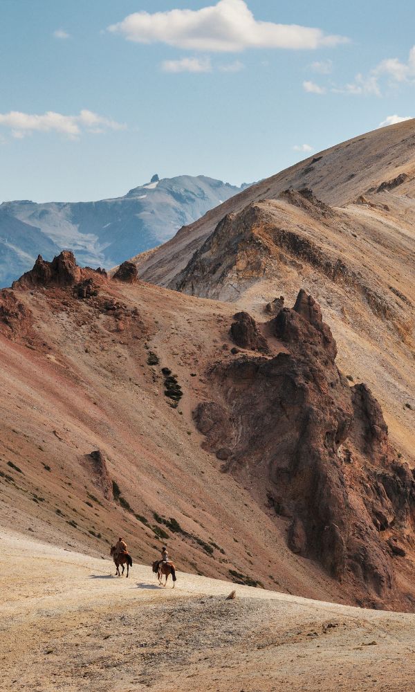 Mountain riding Patagonia